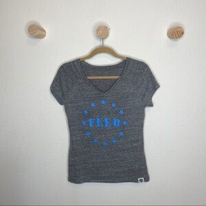 The Feed v neck graphic tee shirt